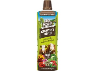 Pochozí povrchy – Forestina Hoštické tekuté hnojivo - kravský hnůj 1 L