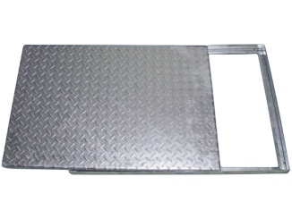 Poklopy na šachtu Scobax – Scobax Steeldeck C 40 mm, 900 x 600 mm, AA