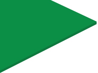 Polivinil-klorid tömör táblák Gutta – Hobbycolor zelená 3 mm 500 x 1000 mm
