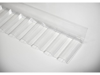 Polycarbonate (PC) – Palram Napojení na stěnu čelní (trapéz) 76 x 18