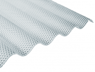 Polykarbonát – Guttagliss WABE 600 x 105 cm šedá
