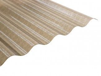 Polykarbonát (PC) – Guttagliss Makro CST vlna bronz 3000 mm 1045 mm