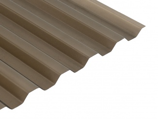 Polykarbonát – Polykarbonátová doska Marlon CSE FR 0,8 mm 1,06 x4 m bronz