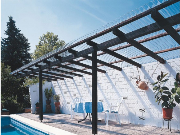 Polykarbonátová trapézová deska Gutta Guttagliss Makro ST