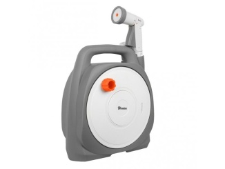 Polykarbonátové – Bradas Přenosný zavlažovací buben s hadicí White Line 3/8" 11,5m - HANDY GO WL-W4K115