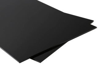 Polypropylén (PP) – PP-PIR (NT) deska Röchling 4000 mm x 1500 mm, černá, 8 mm