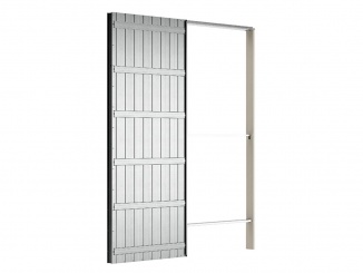 Pouzdra – Stavební pouzdro Evolution 800 x 1970 mm do sádrokartonu 100 mm, pro jednokřídlé dveře