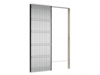 Pouzdra – Stavební pouzdro Evolution 800 x 1970 mm do zdi 90 mm, pro jednokřídlé dveře
