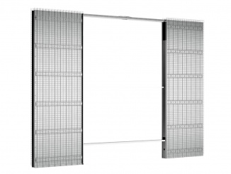 Pouzdra – Stavební pouzdro Evolution SDK 1970 / 1400 / 125 mm, pro posuvné dveře dvoukřídlé