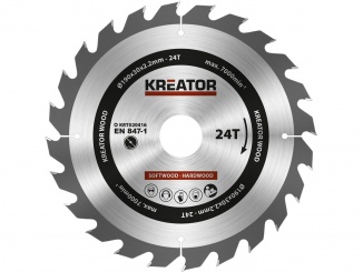 Příslušenství – Kreator Pilový kotouč na dřevo 190mm