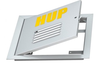 Příslušenství – revizní dvířka plynoměru HUP 600 x 600 mm šedá