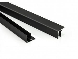 Příslušenství – U profil s okapnicí Alu ELOX 10 mm T-plastics
