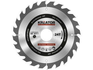 Príslušenstvo – Kreator Pilový kotouč na dřevo 165mm