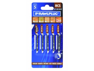 Príslušenstvo – Rawlplug Pilový list do přímočaré pily na dřevo 1,4 mm