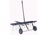 Přívěsné hrábě na trávník 102 cm Riwall PRO RDT 102 T