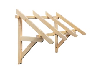 Pultové striešky – Grena prírodná, 200 x 90 cm