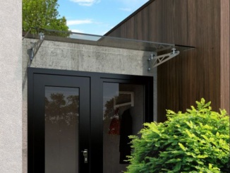Pultové striešky – Vchodová stříška Krystal 1300 x 800 mm