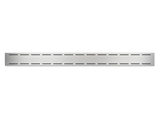 Rácsok – Nerezová mřížka Chuděj 1200 mm, Line, lesklý