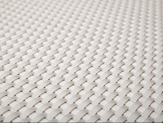 Ratanové – Samozavlažovací květináč na bylinky Scobax bílá, 95 x 30 x 43 cm