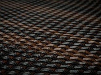 Ratanové – Samozavlažovací kvetináč na bylinky Scobax čierna / hnedá, 95 x 30 x 43 cm