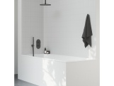 Ravak 704.21BLM Sprchové rameno stropní 30 cm, Black Matt