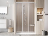 Ravak ASDP3 110 198, satin+transparent