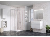 Ravak ASRV3 90 198, biela+pearl