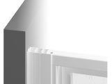 Ravak ASRV3 90 198, biela+pearl