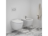 Ravak Bidet Uni Chrome, závěsný, bílá