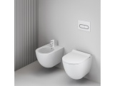 Ravak Bidet Uni Chrome, závěsný, bílá