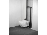 Ravak Bidet Uni Chrome, závěsný, bílá