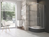 Ravak BLCP4 Sabina 80x80, satin+transparent