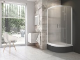 Ravak BLCP4 Sabina 80x80, satin+transparent