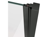 Ravak COSD1 90, černá+transparent