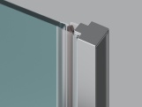 Ravak COSD1 90, lesk+transparent