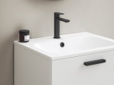 Ravak CR II 014.20BL Umyvadlová stojánková baterie 175 mm bez výpusti, černá