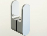 Ravak CSD1 80, lesk+transparent