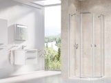 Ravak CSKK4 90x90, lesk+transparent