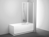 Ravak CVS2 100 L, bílá matná+transparent