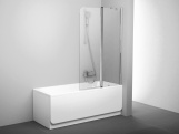 Ravak CVS2 100 L, bílá matná+transparent