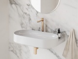 Ravak EL 015.60RGB Umyvadlová stojánková baterie 335 mm bez výpusti, Rose Gold Brushed