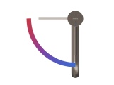 Ravak ES 012.01CR Umývadlová batéria BeCool 190 mm bez odtokovej armatúry, Chrome