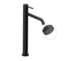 Ravak ES 015.20BLM Umyvadlová stojánková baterie 340 mm bez výpusti, Black Matt