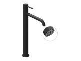 Ravak ES 015.21BLM Umyvadlová stojánková baterie BeCool 340 mm bez výpusti, Black Matt