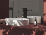 Ravak ES 015.21BLM Umyvadlová stojánková baterie BeCool 340 mm bez výpusti, Black Matt