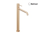 Ravak ES 015.61GLB Umývadlová batéria BeCool 340 mm bez odtokovej armatúry, Gold Brushed