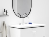 Ravak ES 018.00CR Umývadlová 3-otvorová batéria 270 mm bez odtokovej armatúry, Chrome