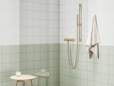 Ravak ES 032.60GLB Sprchová nástenná batéria bez sprchového setu, Gold Brushed