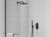 Ravak ES 063.20GB.O2.RB07C Termostatická podomítková baterie 2-cestná bez tělesa, Graphite Brushed