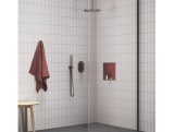Ravak ES 065.20GB.O2.RB07E Podomítková baterie 2-cestná bez tělesa, Graphite Brushed